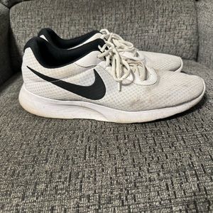 White Nike Shoes. Size 13